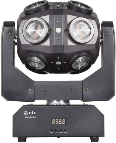 QTX Orbital - 150W LED U/V Moving Head