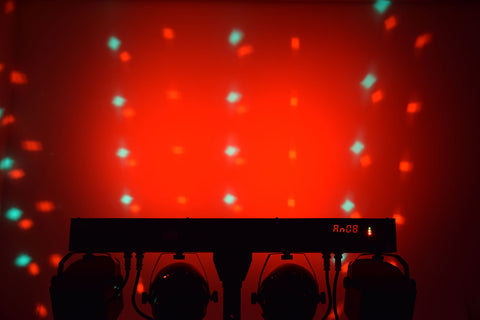 QTX Recharge DJ - LED Derby & PAR Bar with Tripod