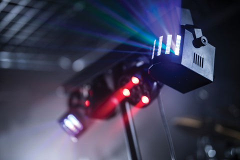 QTX Derby FX Bar - LED Derby FX Bar with Stand