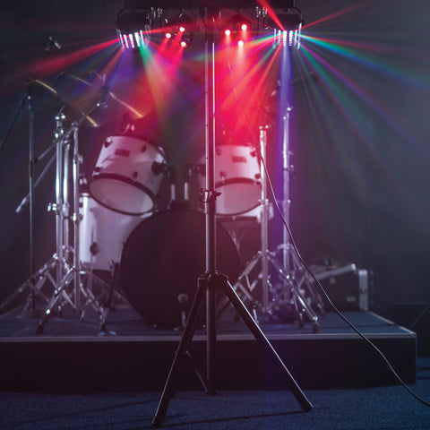 QTX Derby FX Bar - LED Derby FX Bar with Stand