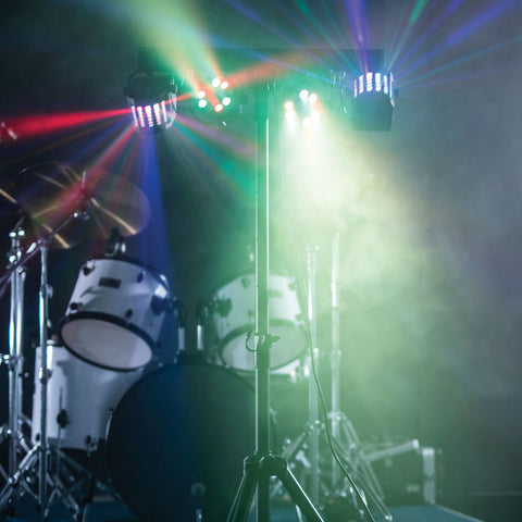 QTX Derby FX Bar - LED Derby FX Bar with Stand