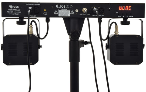 QTX Stereo Bar - Stereo Twin PAR Bar