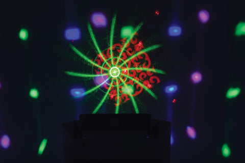 QTX Surge - 4-in-1 LED + Laser Effect