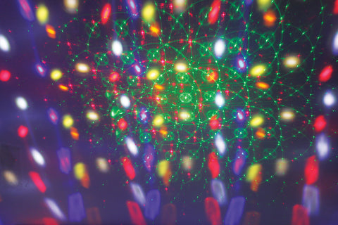 QTX Surge - 4-in-1 LED + Laser Effect