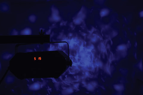 QTX Tetra - LED Moonflower + Ripple + Strobe/UV + Laser Effect