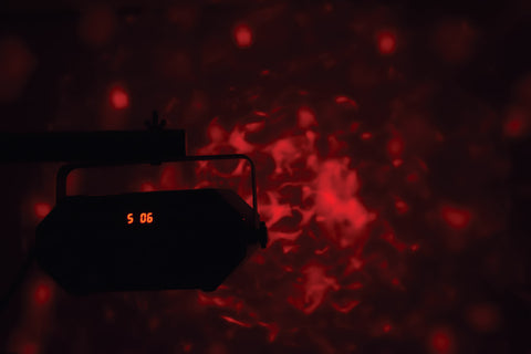 QTX Tetra - LED Moonflower + Ripple + Strobe/UV + Laser Effect