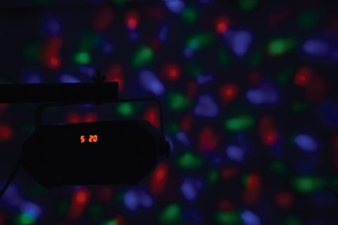 QTX Tetra - LED Moonflower + Ripple + Strobe/UV + Laser Effect