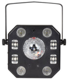 QTX Pentaflash - 5-in-1 LED & Laser Effect