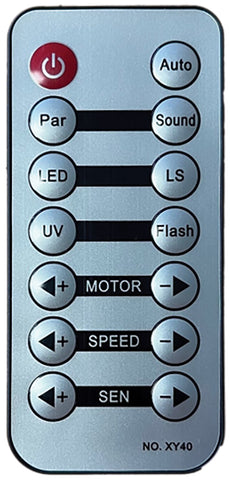 QTX Pentaflash - 5-in-1 LED & Laser Effect