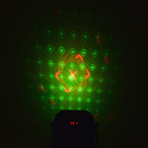 QTX Pentaflash - 5-in-1 LED & Laser Effect