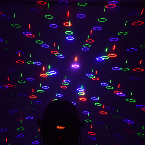 QTX Mesmerizer - 3D Animation Laser with LED Par Lights