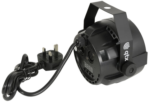 QTX PAR-12 - RGBW DMX PAR Light 3 x 4W LED
