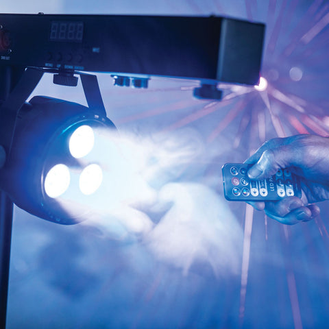 QTX PAR-12 - RGBW DMX PAR Light 3 x 4W LED