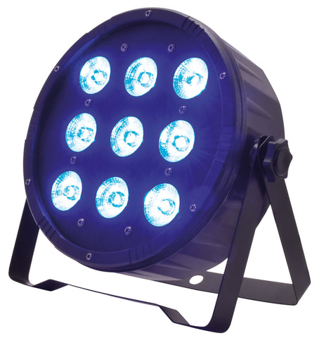 QTX PAR-54 - Extra Flat 4-in-1 LED Plastic PAR Can