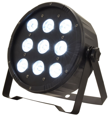 QTX PAR-54 - Extra Flat 4-in-1 LED Plastic PAR Can