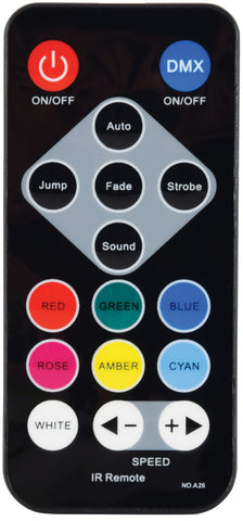 QTX PAR-180 - High Power RGB PAR Light with IR Remote