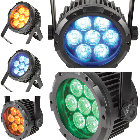 QTX HIPAR-100 - 100W Weatherproof RGBWA PAR Can