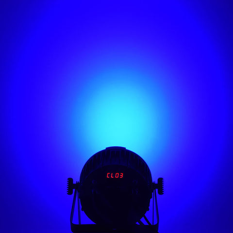 QTX HIPAR-126 - 120W HIPAR Weatherproof RGBWA PAR Can with U/V