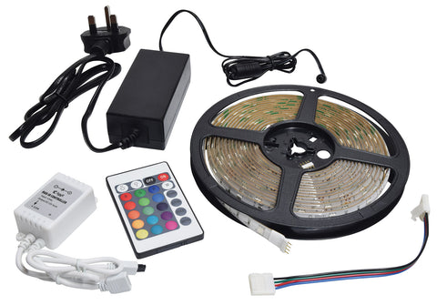 Lyyt DK3-RGB30 - 3m DIY LED Tape Kit - IP65 RGB