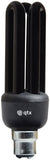 QTX 160.023UK - 20W Black Light UV Energy Saving Bulb B22 - discolighting.co.uk