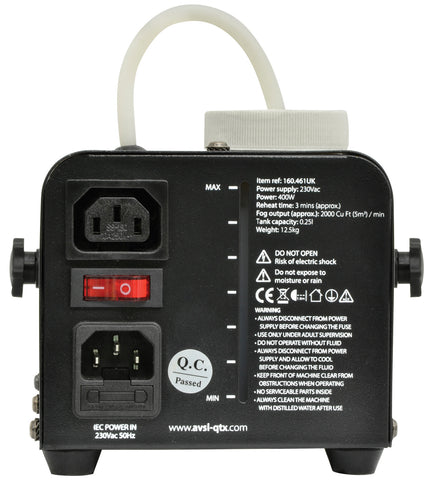 QTX QTFX-400 - Compact Fog Machine 400W
