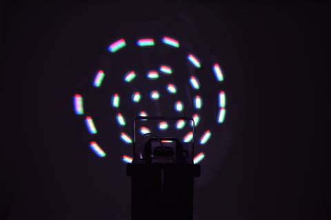 QTX MoonCloud-400 - Compact 400W LED Fog Machine with RGB Moonflower Effect