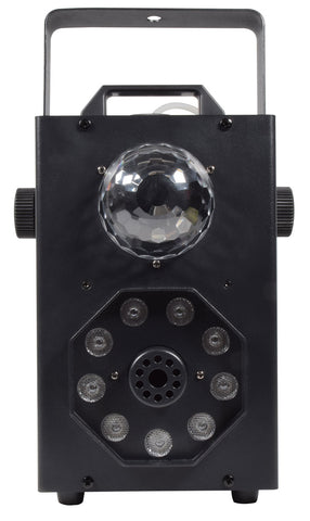 QTX SpheroSmoke-400 - Compact 400W LED Fog Machine with RGB Magic Ball Effect