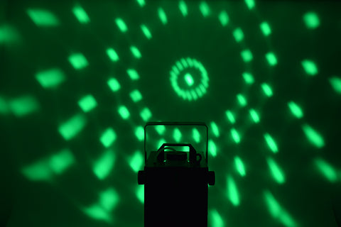 QTX SpheroSmoke-400 - Compact 400W LED Fog Machine with RGB Magic Ball Effect