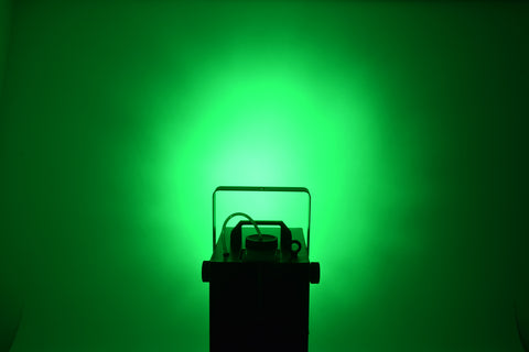 QTX SpheroSmoke-400 - Compact 400W LED Fog Machine with RGB Magic Ball Effect