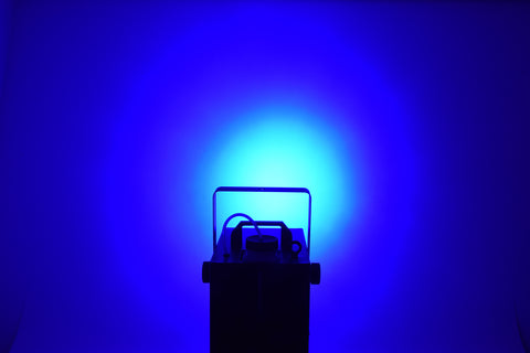 QTX SpheroSmoke-400 - Compact 400W LED Fog Machine with RGB Magic Ball Effect
