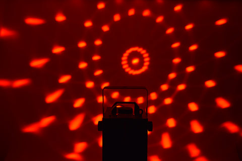 QTX SpheroSmoke-400 - Compact 400W LED Fog Machine with RGB Magic Ball Effect