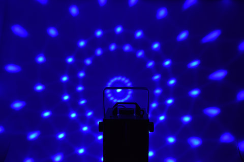 QTX SpheroSmoke-400 - Compact 400W LED Fog Machine with RGB Magic Ball Effect
