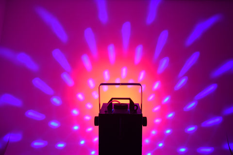 QTX SpheroSmoke-400 - Compact 400W LED Fog Machine with RGB Magic Ball Effect