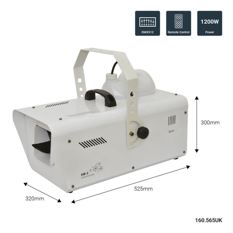 QTX SW-2 - Snow Machine 1200W