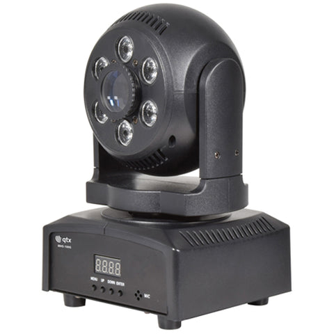 QTX GOBO Spotwash - 100W LED Moving Head with GOBOs
