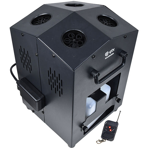 QTX Tetra Bubble - High Output 4-Wheel Bubble Machine