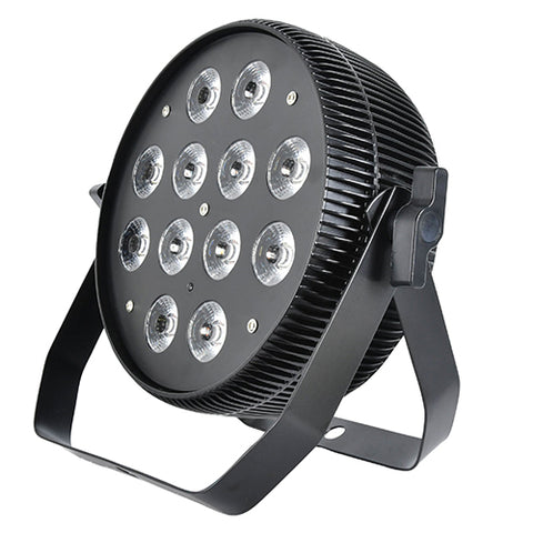 Citronic MagicPAR-80 - 12 x 12W RGBWA/UV Fanless PAR Can Black