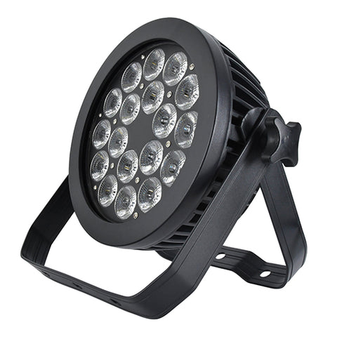 Citronic MagicPAR-220 - 18 x 12W RGBWA/UV Fanless PAR Can Black