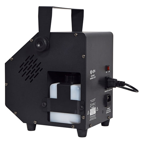 QTX Double Bubble LED - High Output Bubble Machine with LEDs