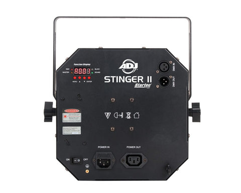 ADJ Stinger 2 - 3-in-1 LED Effect with Moonflower, Strobe and Laser