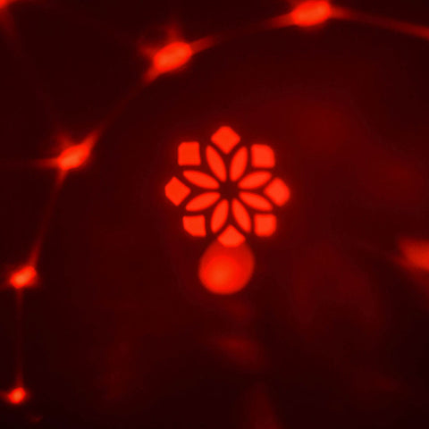 QTX Crystal Blaze - Tabletop LED Light Effect with GOBOs