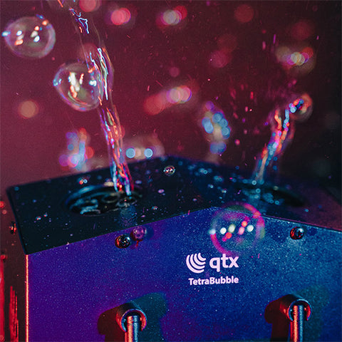 QTX Tetra Bubble - High Output 4-Wheel Bubble Machine