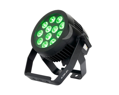 ADJ 12P HEX IP - PAR Outdoor Rated 12x12W RGBAW LEDs Black