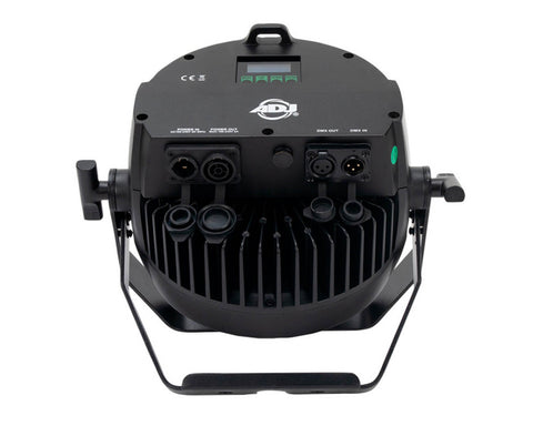 ADJ 18P HEX IP - PAR Outdoor Rated 18x12W RGBAW LEDs Black