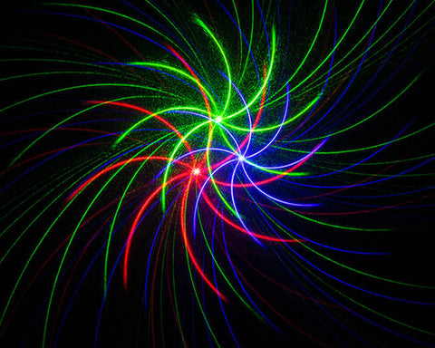 ADJ Rayzer - DMX Effects Fixture 126x0.2W RGB LED and RGB Laser