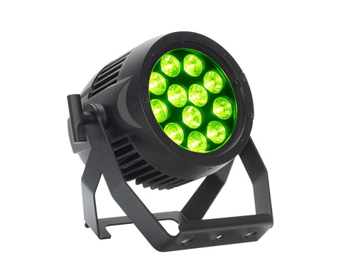 ADJ Encore LP12 IP - LIME PAR 12x20W RGBL LEDs IP65 Rated Black
