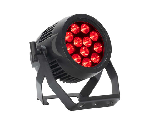 ADJ Encore LP12 IP - LIME PAR 12x20W RGBL LEDs IP65 Rated Black