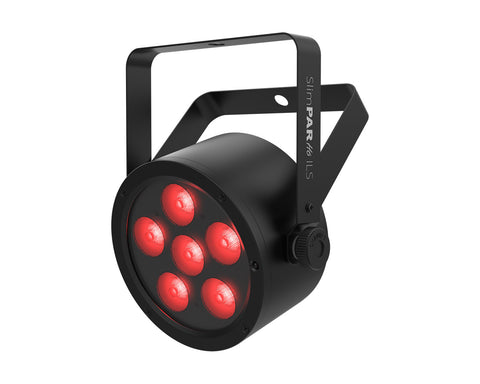 Chauvet SlimPAR H6 ILS - PAR Can with 6-in-1 LED RGBAW-UV 6x8W LEDs