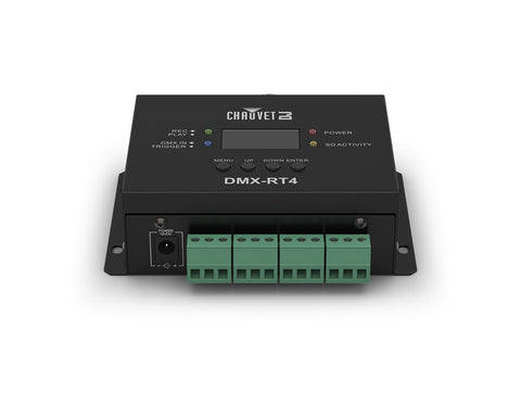 Chauvet DMX-RT4 - Recording and Playback Device with 4 x Triggers