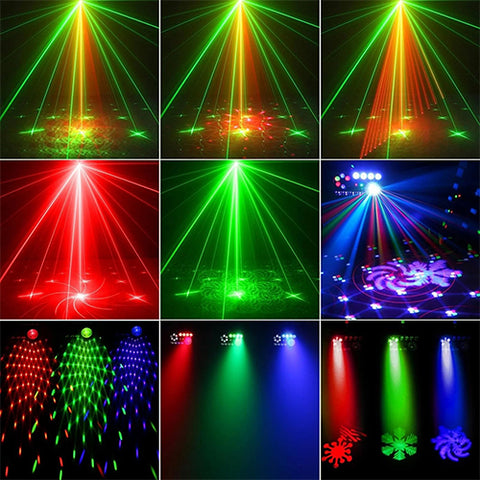 QTX GOBO-Hex - 6-in-1 LED & Laser Effect